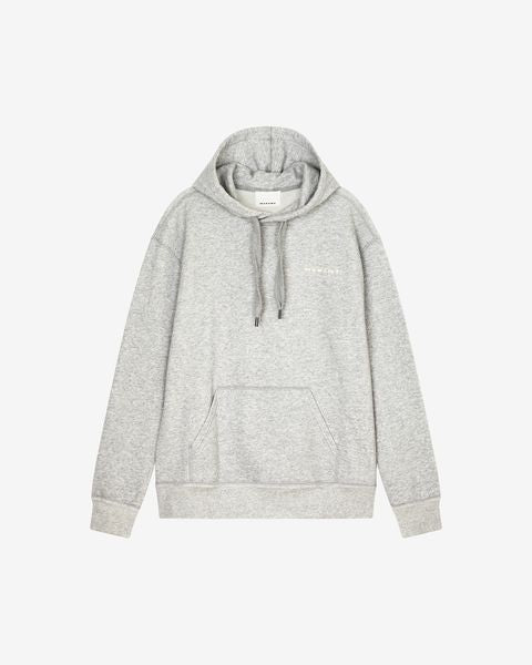 Marcello Hoodie Sweatshirt Man gray | ISABEL MARANT Official