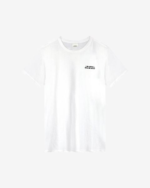 T-shirt vidal mit logo Woman Weiß 1