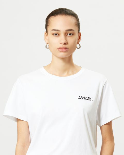 T-shirt vidal mit logo Woman Weiß 2