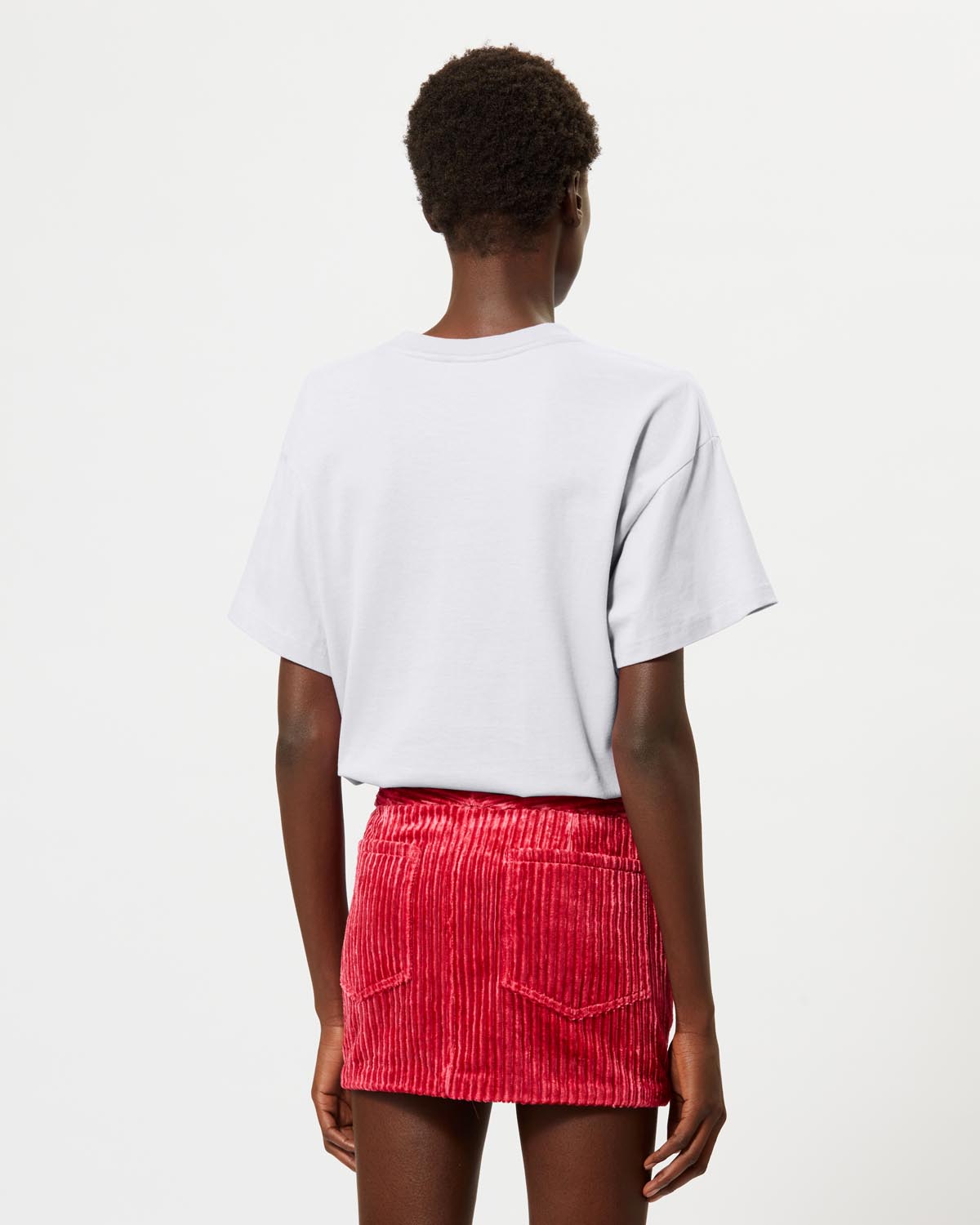 Cotton tee-shirt ben - White - Woman - 4