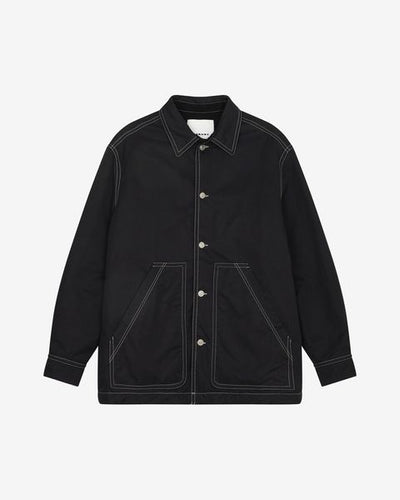 Lawrence jacket - Nero lavato - Man - 5