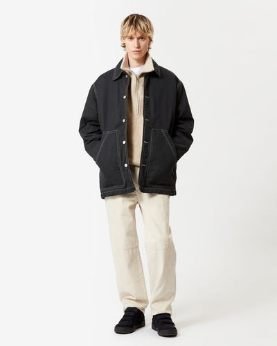 Lawrence jacket - Nero lavato - Man - 1