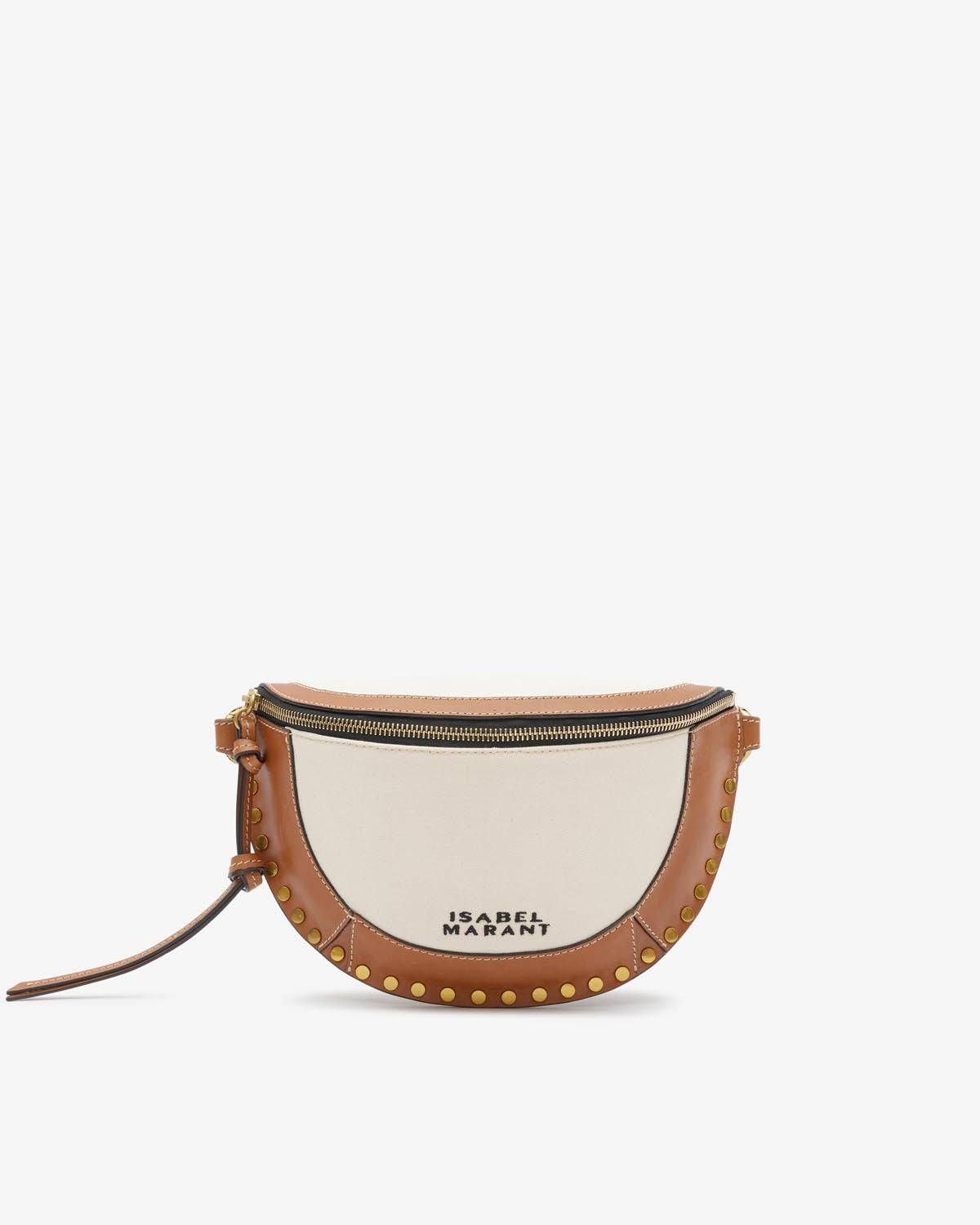 Skano belt bag Woman Ecru-cognac 5