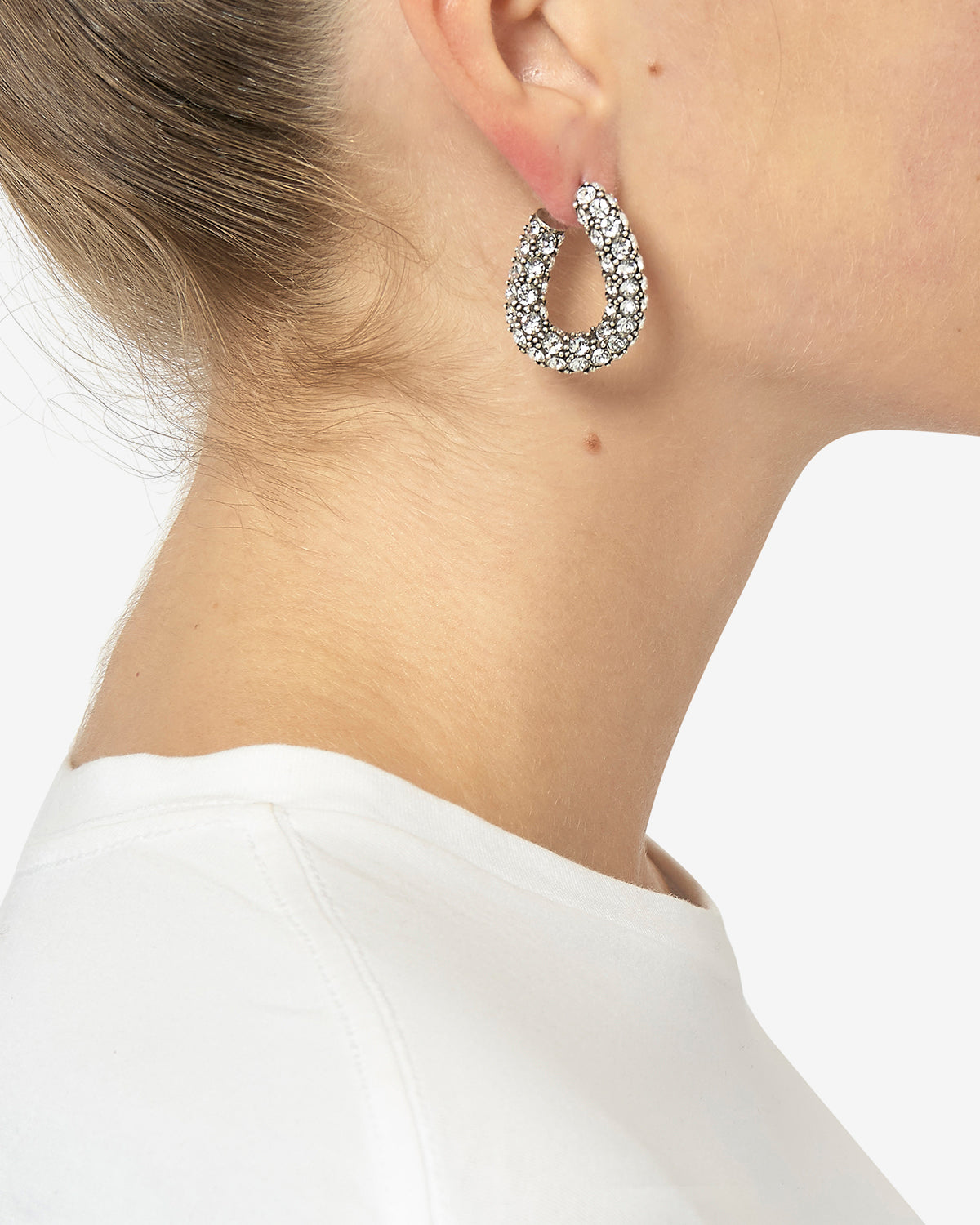 Orecchini funky ring - Argento - Woman - 2