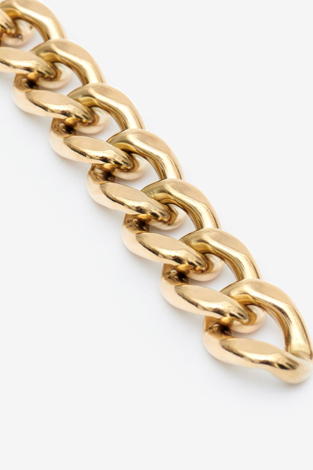 Bracciale a catena oversize links - D'oro - Woman - 4