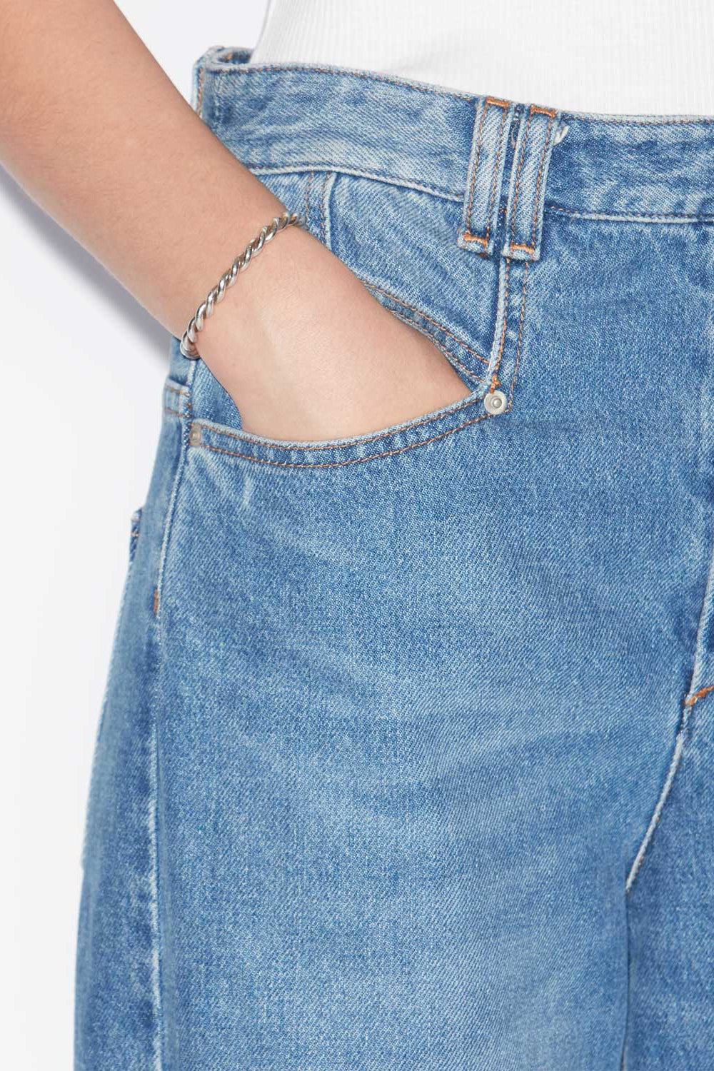 Armreif idealist aus verflochtenem metall - Silber - Woman - 2