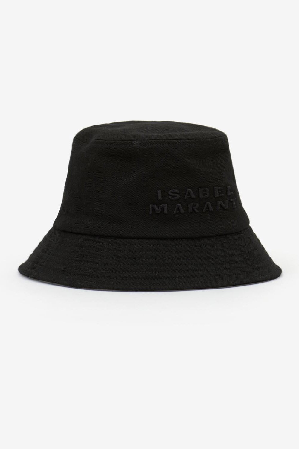 Bucket hat haley mit gesticktem logo - Black-black - Woman - 3