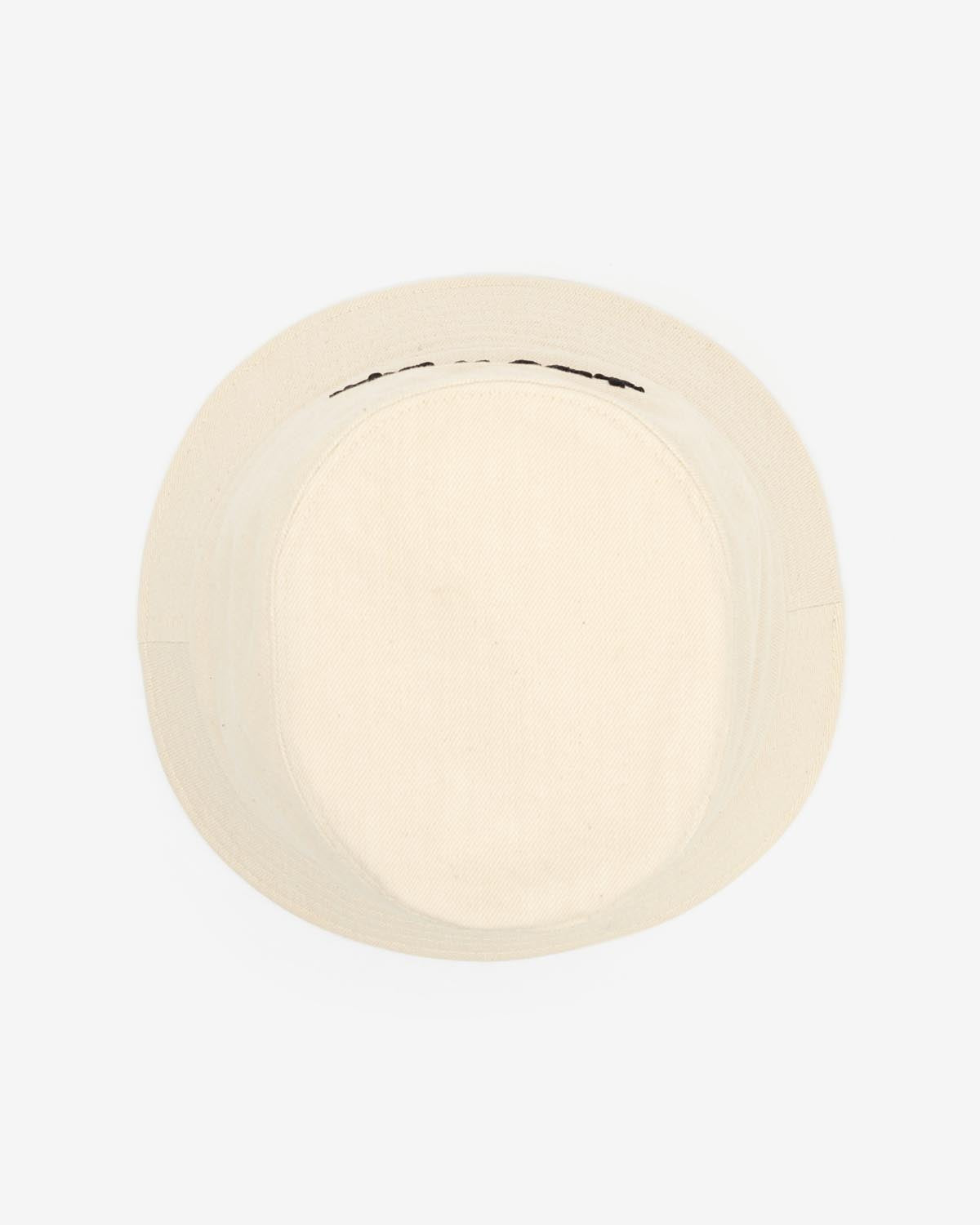 Bucket hat haley mit gesticktem logo - Ecru and black - Woman - 5