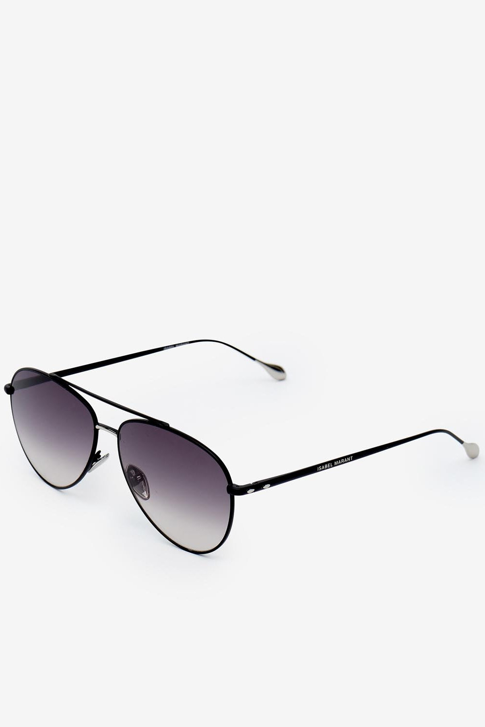 Milo aviator sunglasses - Black pall-gray s - Woman - 2