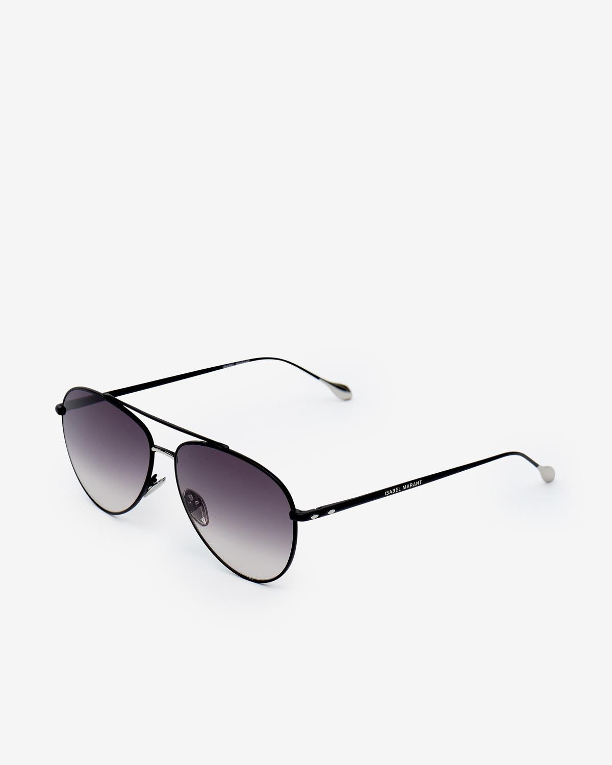 Occhiali da sole aviator milo - Black pall-gray s - Woman - 2