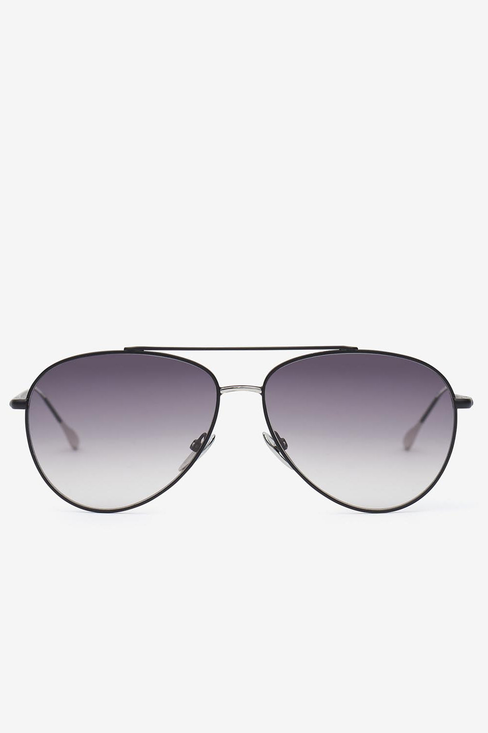 Milo aviator sunglasses - Black pall-gray s - Woman - 1