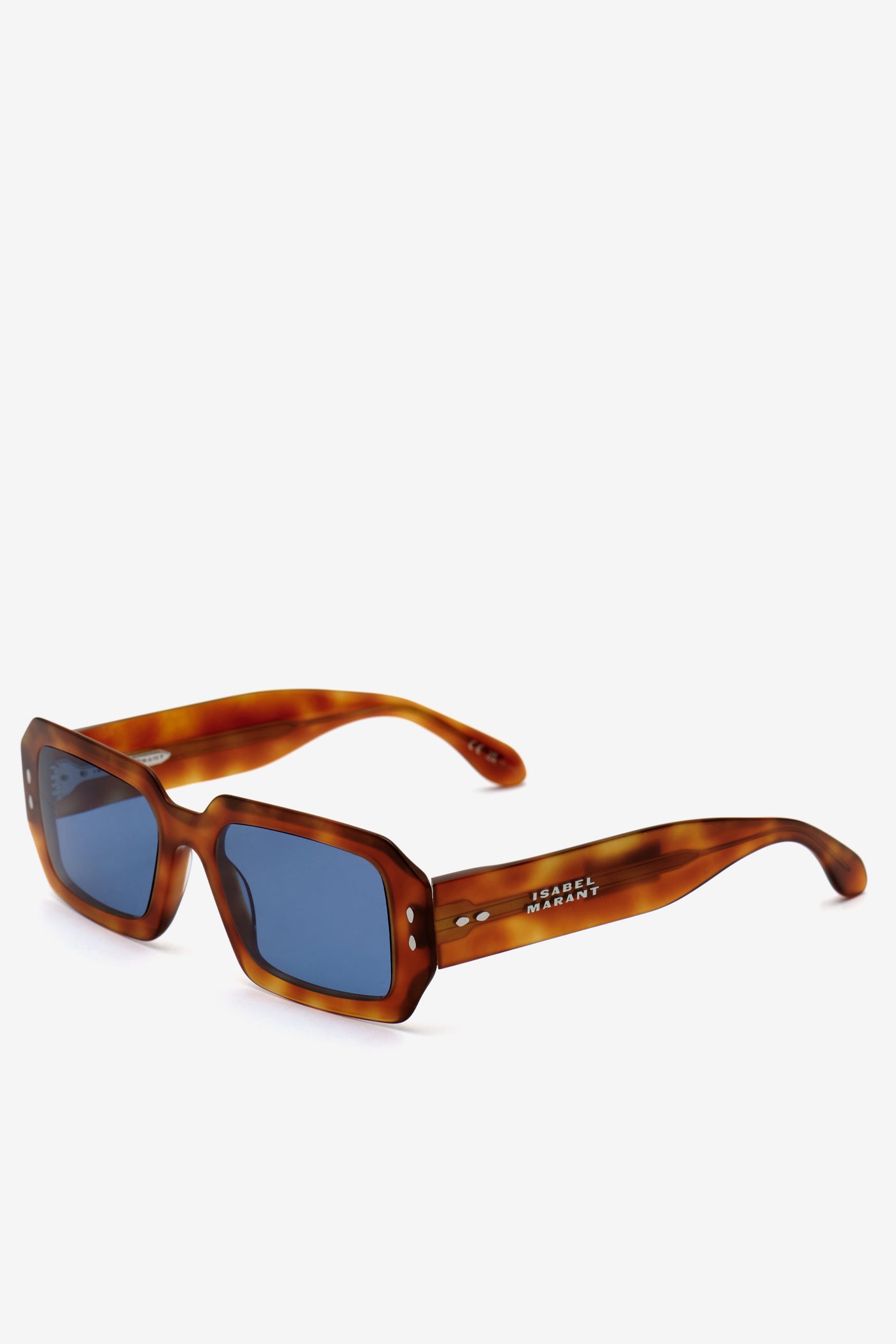 Lizzy rectangular sunglasses - Brown hav-blue - Woman - 3