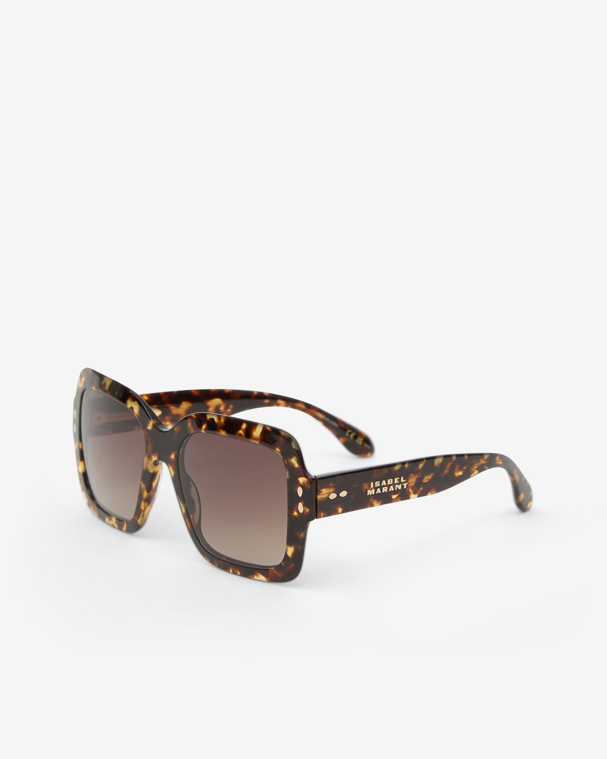 Sundy square sunglasses - Havana-brown s - Woman - 2