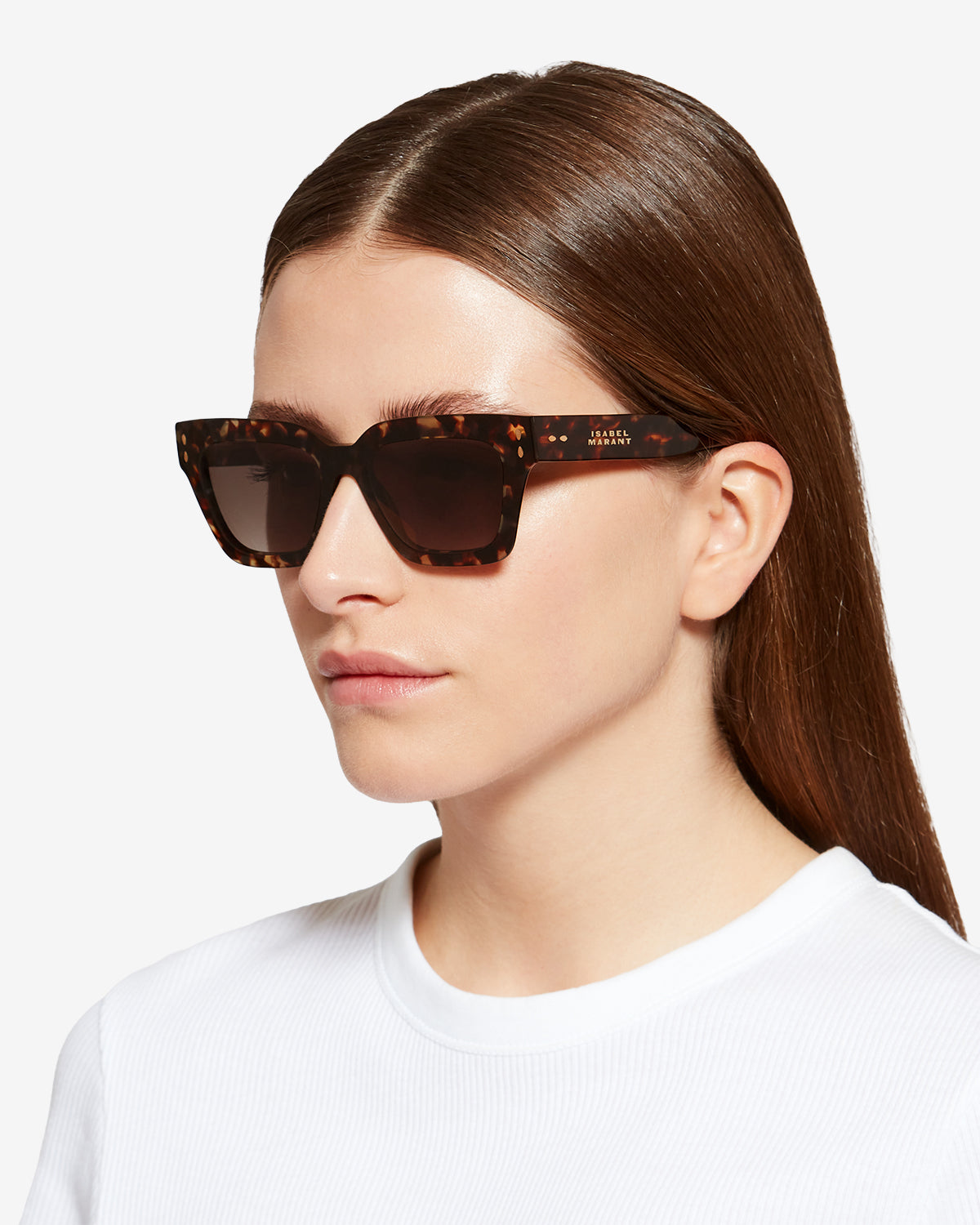 CARMY sunglasses Woman havana-brown s | ISABEL MARANT Official
