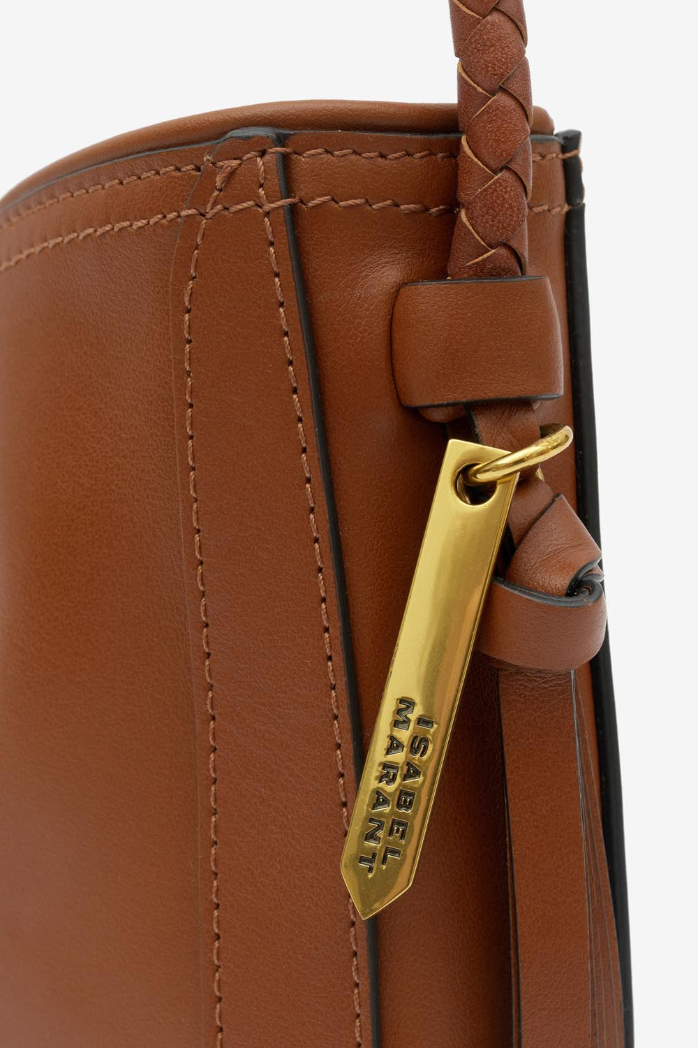 Vigo baguette bag - Cognac - Woman - 4