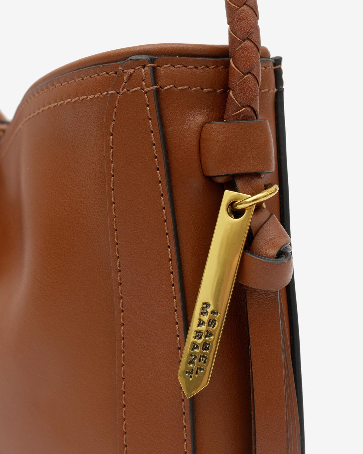 Vigo baguette bag - Cognac - Woman - 3