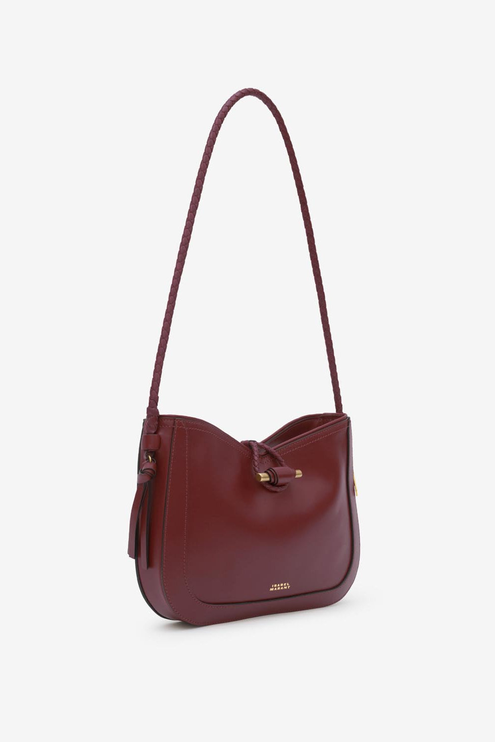Vigo baguette bag - Burgundy - Woman - 10