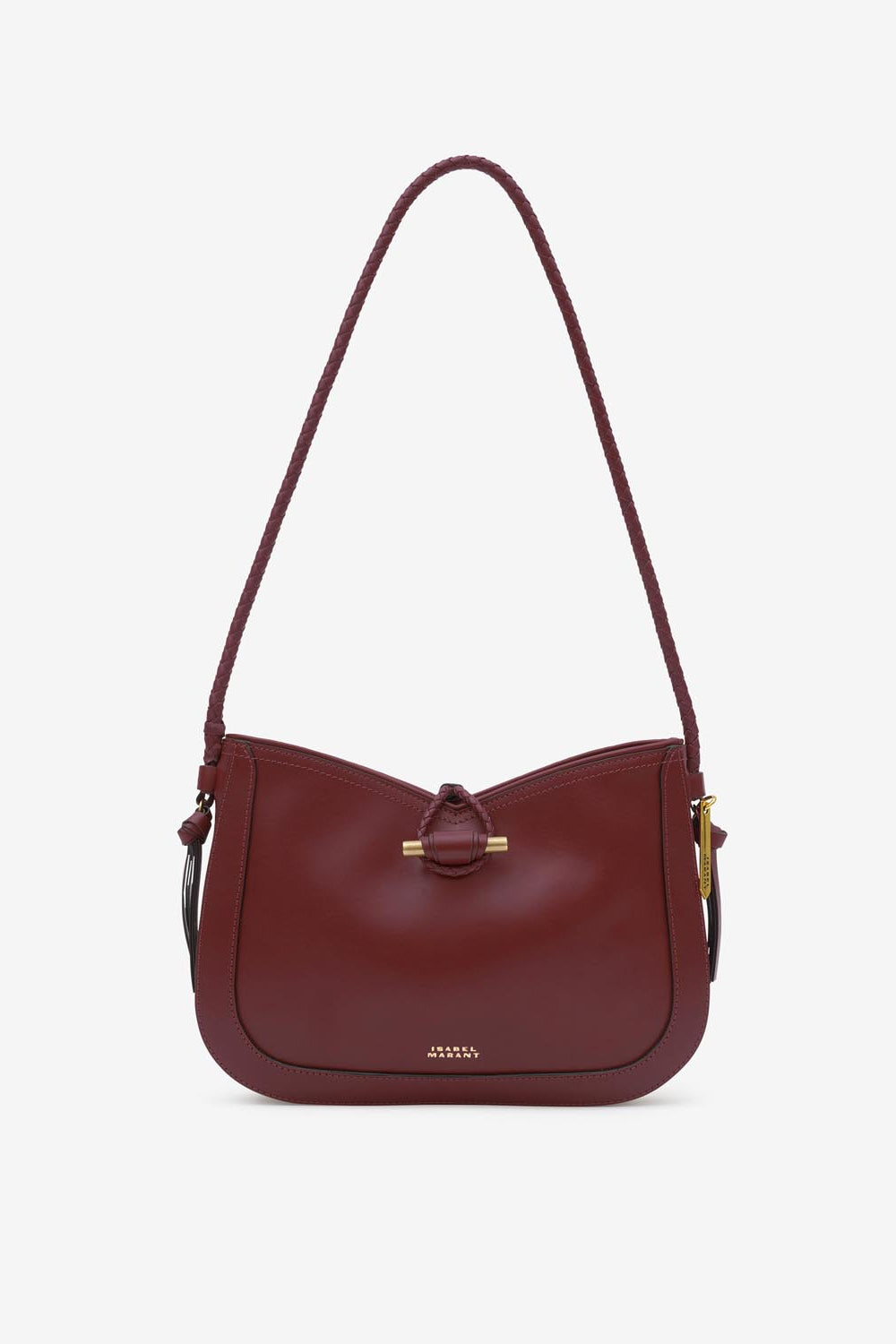 Vigo baguette bag - Burgundy - Woman - 2