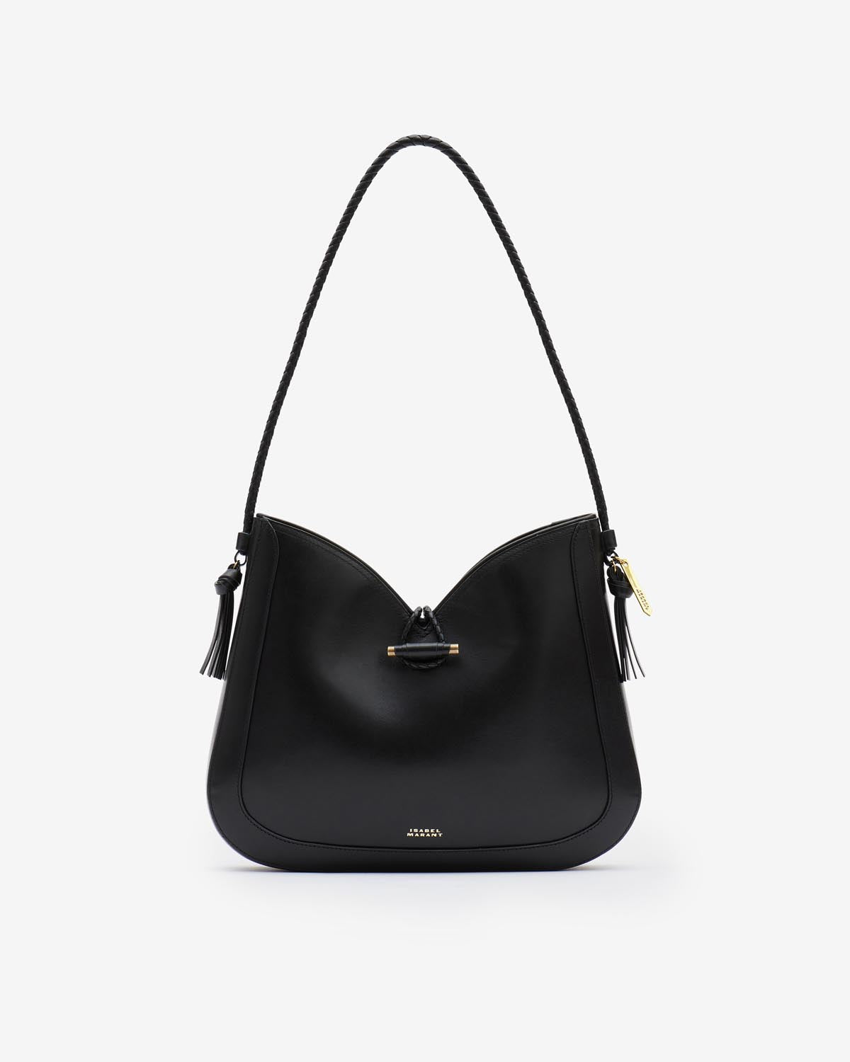 Vigo Hobo Shoulder Bag Woman black | ISABEL MARANT Official online store