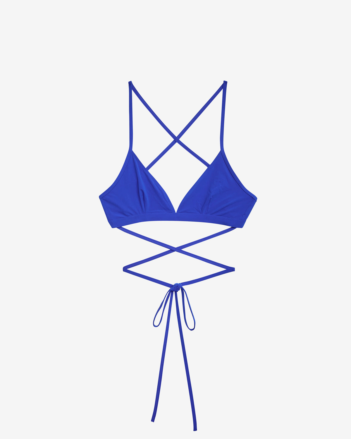 Bikini-top mit print solange - Blau - Woman - 1