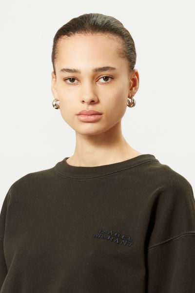 Shad 로고 스웻셔츠 - 검정으로 씻어낸 - Woman - 3