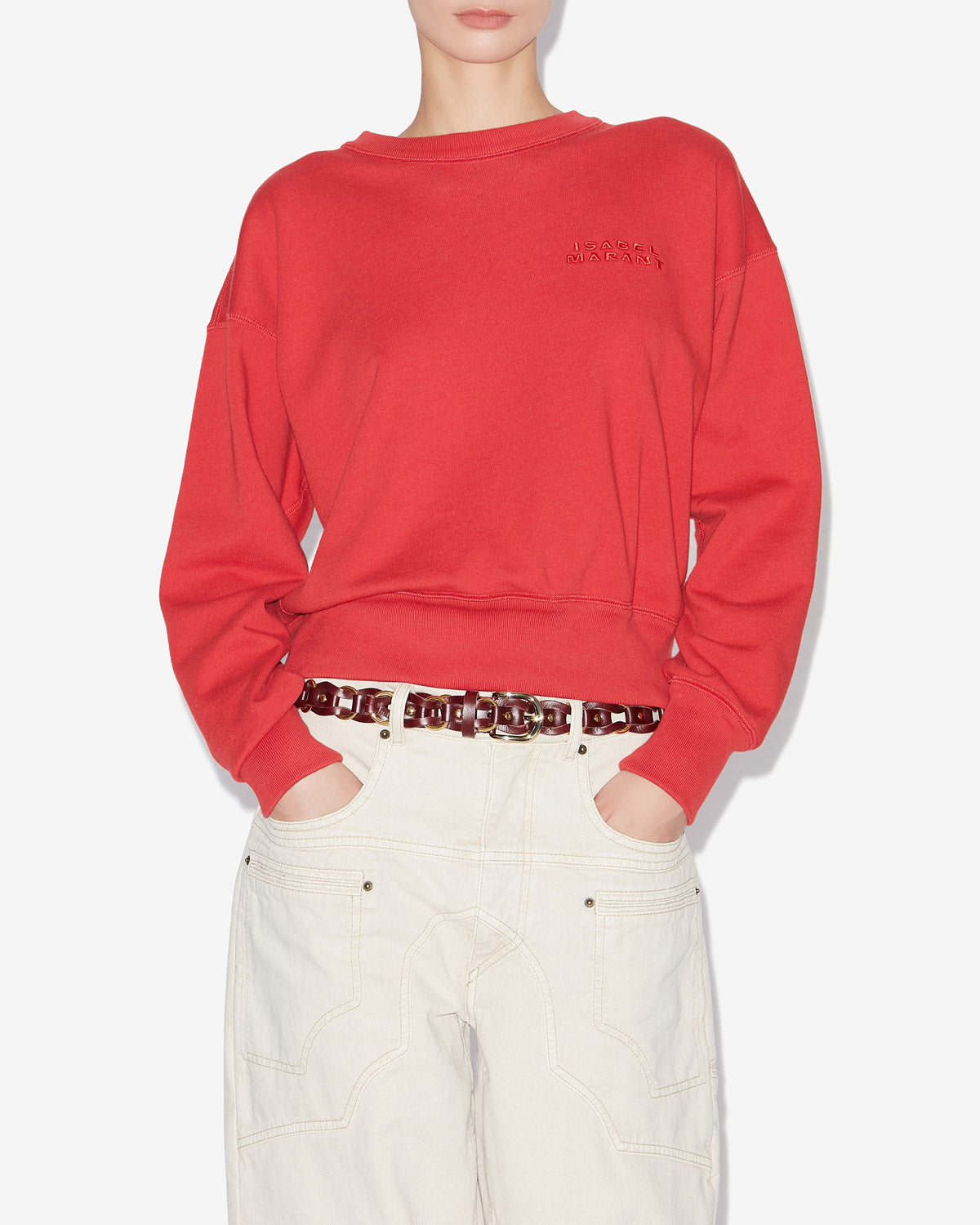 Shad sweatshirt Woman Red 4