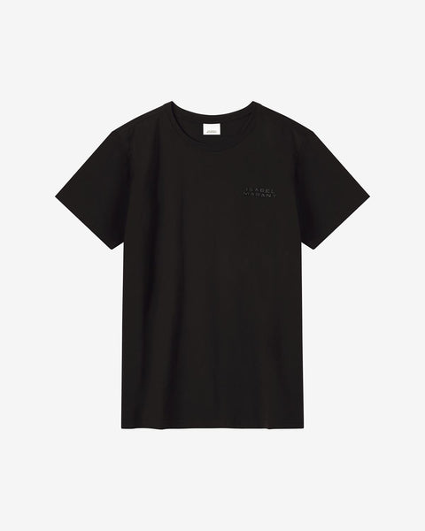 Tシャツ・カットソー ISABEL MARANT Woman T-Shirt Black TS0139FAA1N41I 01BK Zelitos Tee-Shirt Woman black | ISABEL MARANT Official