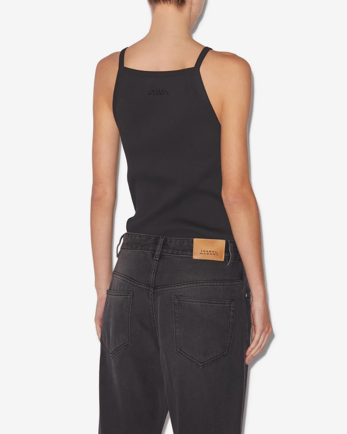 T-shirt ajusté en jersey tirza - Noir - Woman - 7