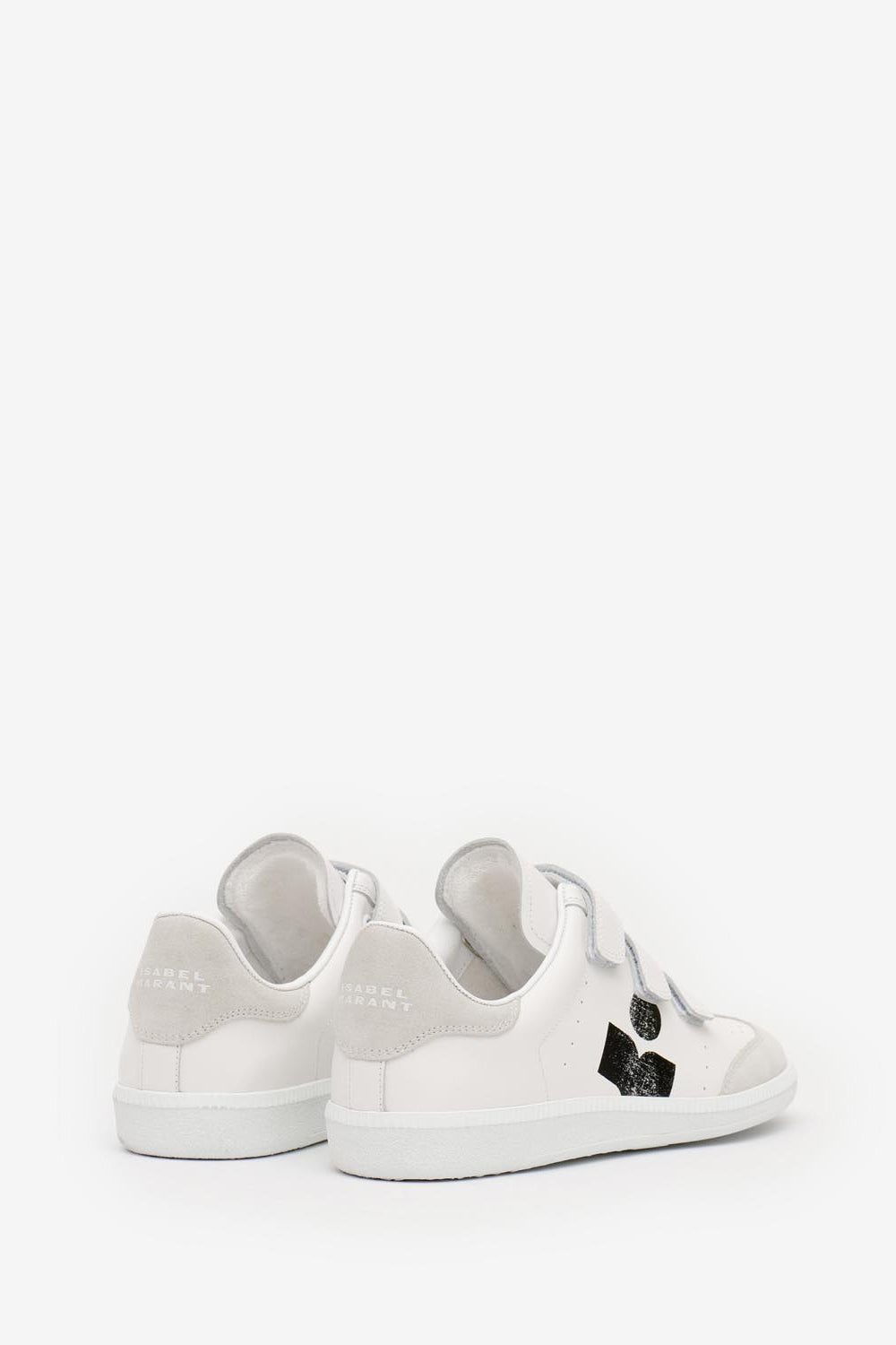 Flache sneakers beth aus leder - Schwarz - Woman - 2