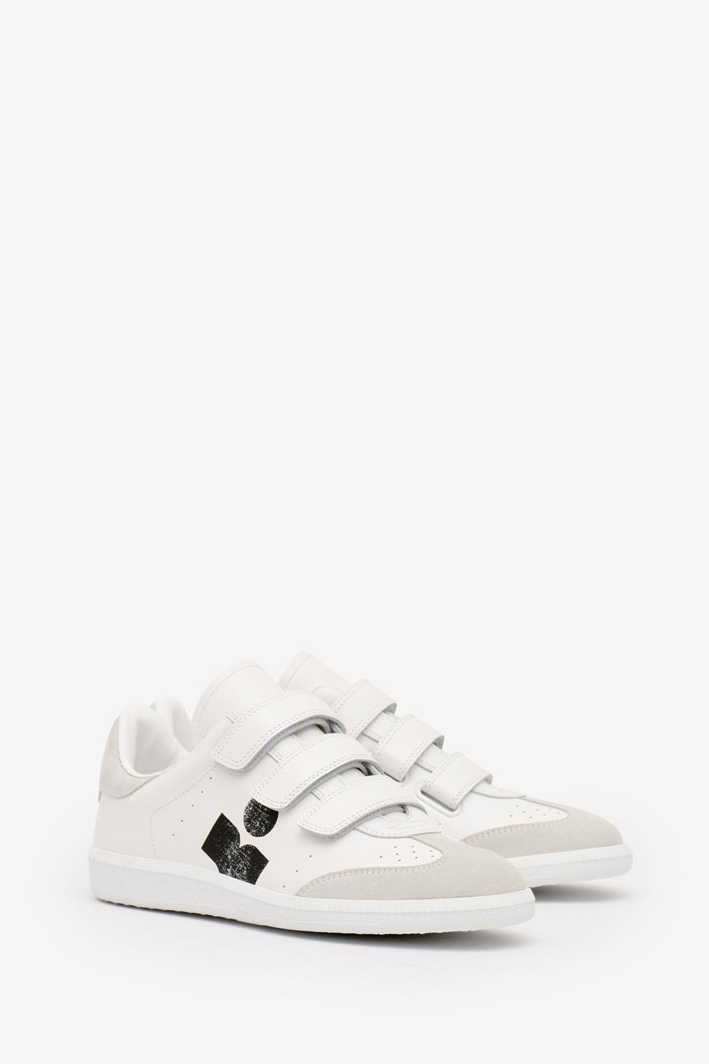 Flache sneakers beth aus leder - Schwarz - Woman - 3