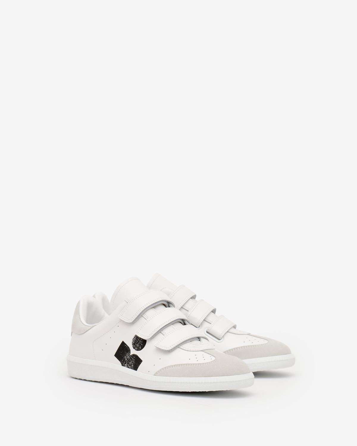 Beth low-top leather sneakers - Black - Woman - 3