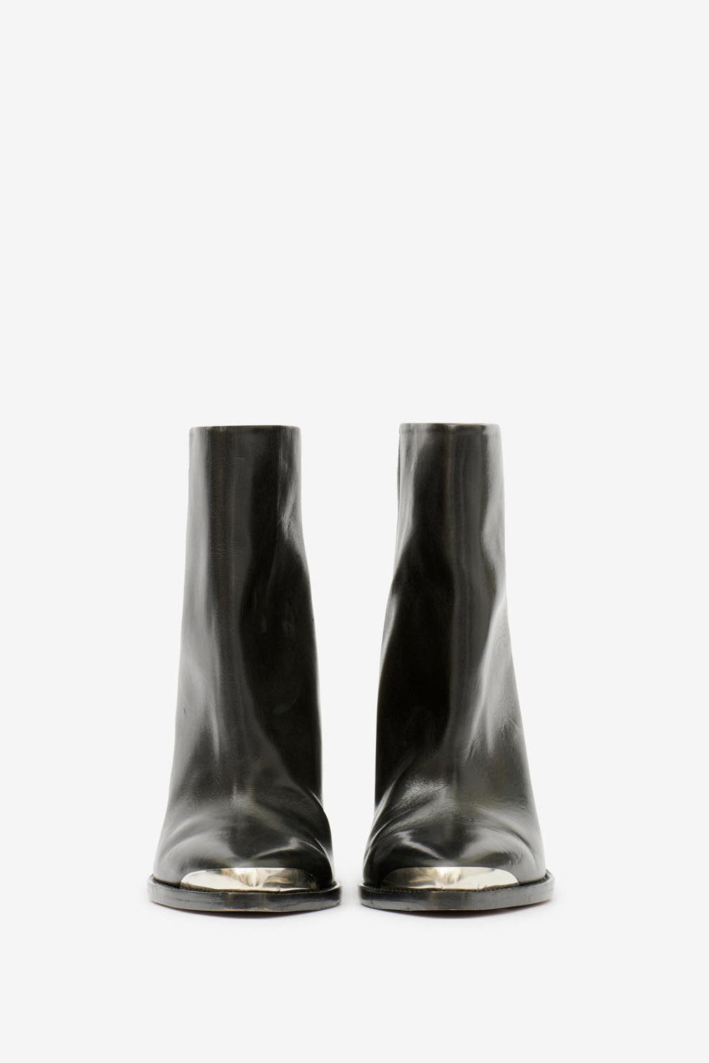 Bottines en cuir ladel - Noir - Woman - 6