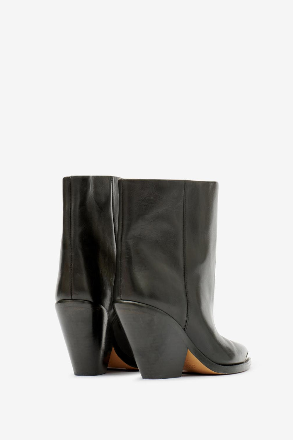 Bottines en cuir ladel - Noir - Woman - 3
