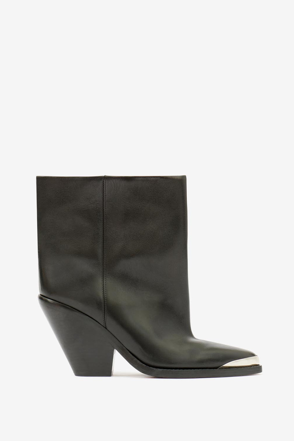 Bottines en cuir ladel - Noir - Woman - 1
