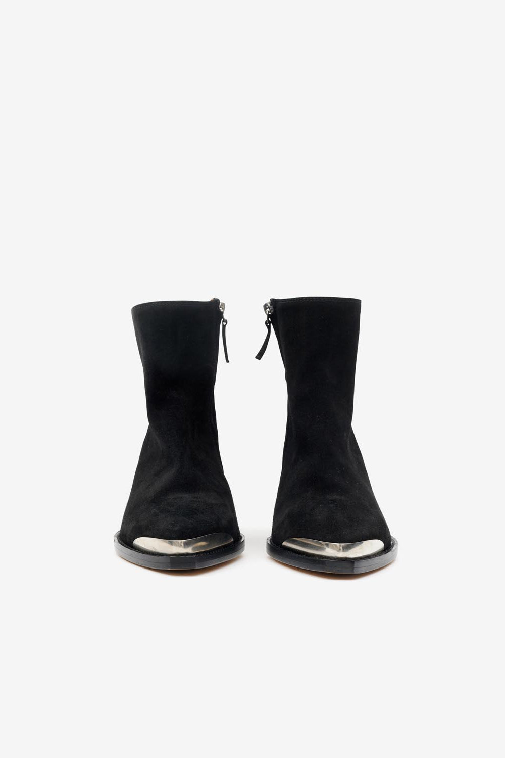 Boots en cuir adnae - Noir - Woman - 8