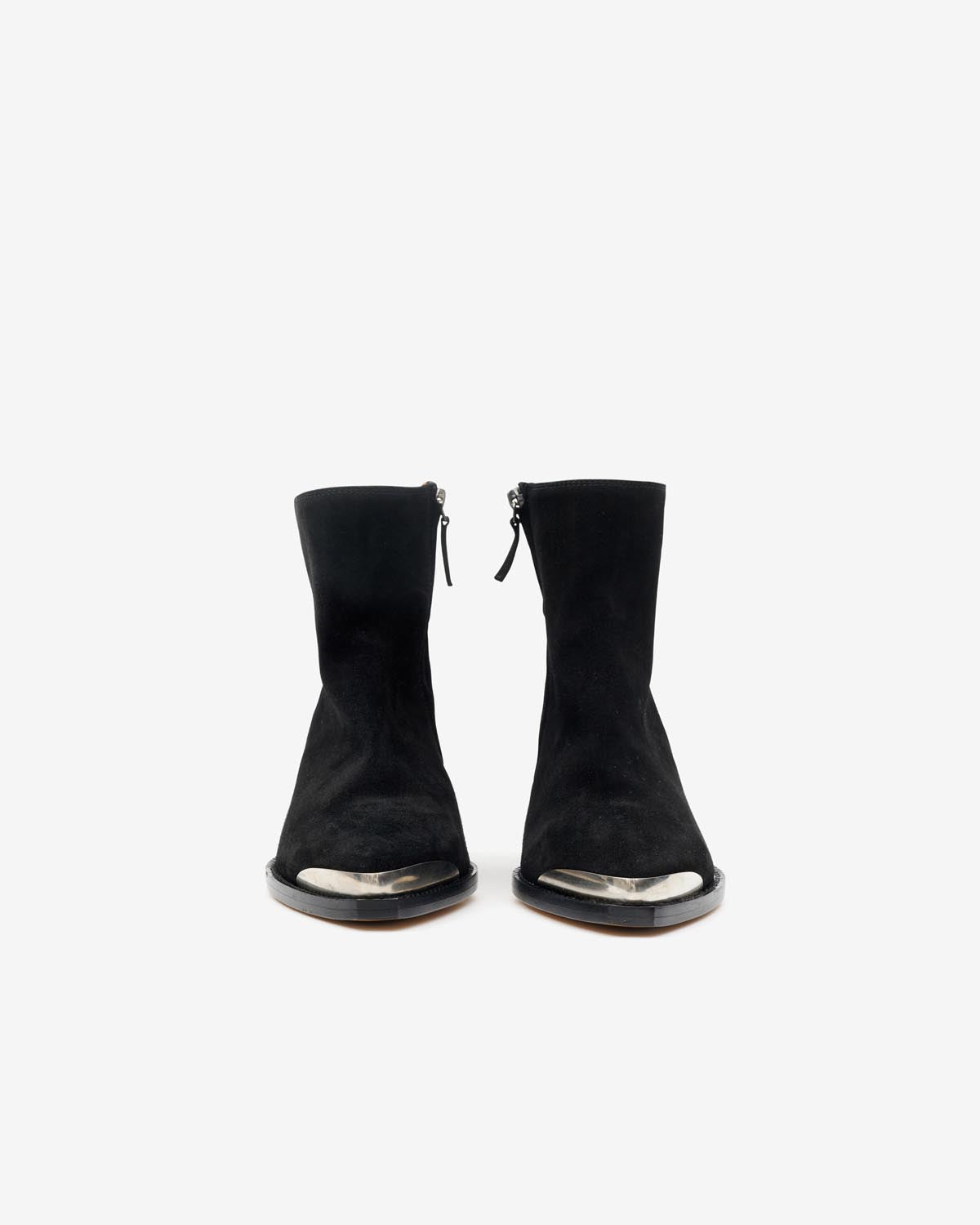 Boots en cuir adnae - Noir - Woman - 8