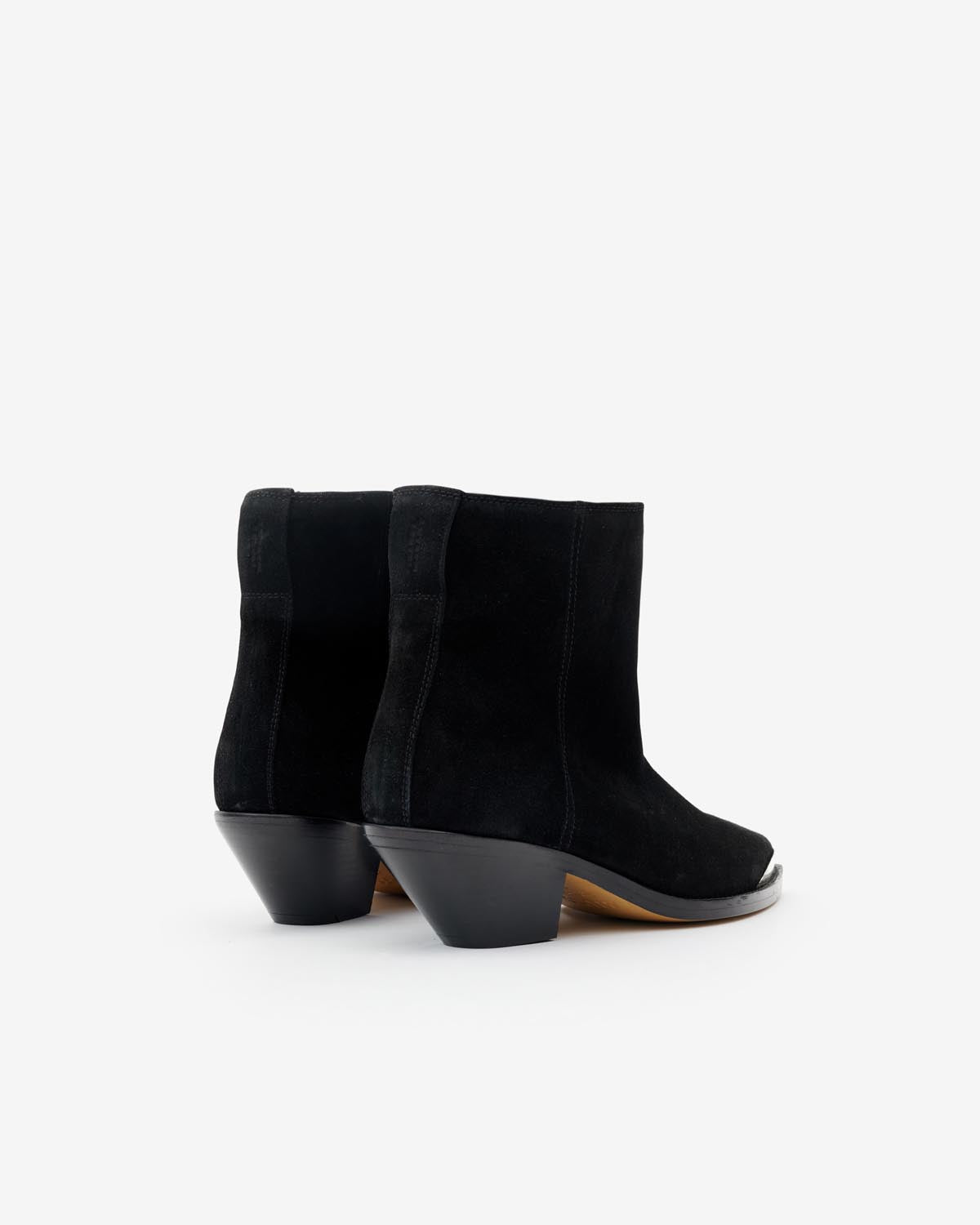 Boots en cuir adnae - Noir - Woman - 4