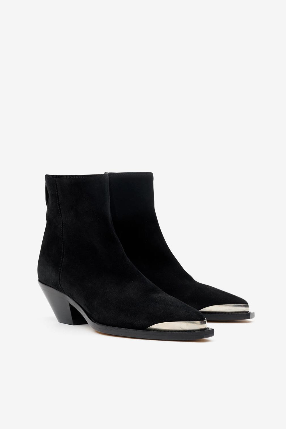 Boots en cuir adnae - Noir - Woman - 6