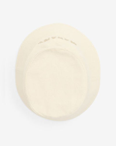 Bob à logo brodé haley - Écru-écru - Man - 15