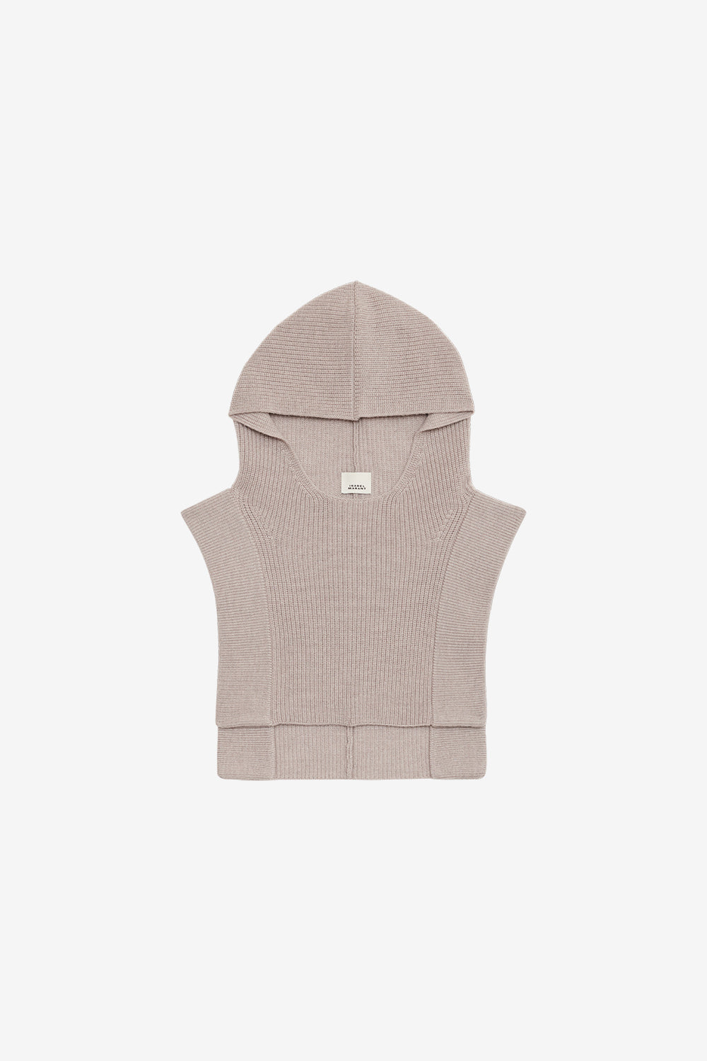 Ginny hooded scarf - Light beige - Woman - 1