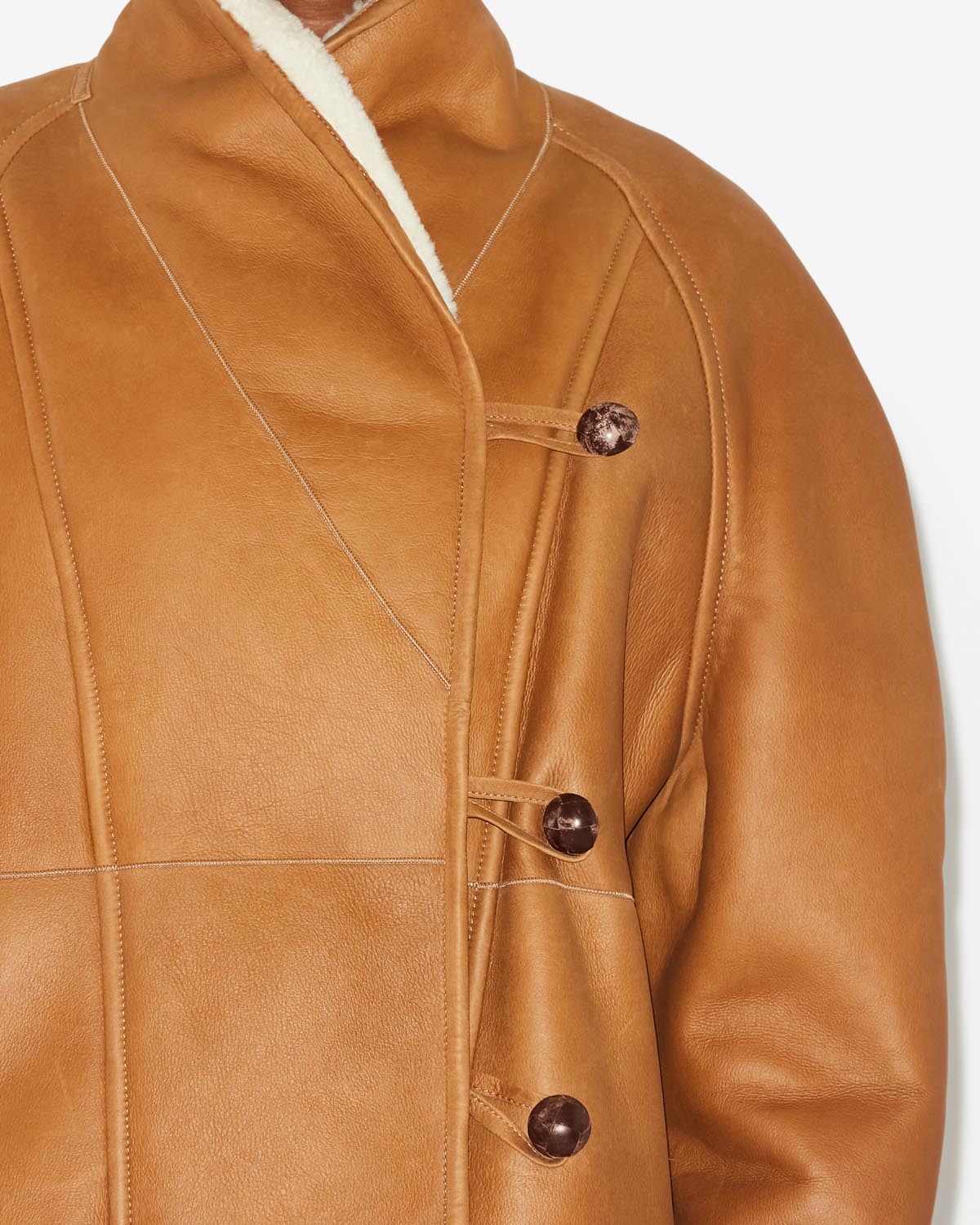 Alinae Coat Woman natural | ISABEL MARANT Official online store