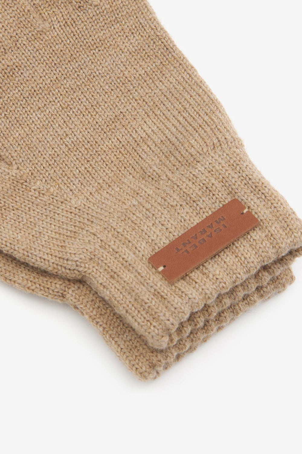 Mitaines en laine mérinos unie blizzi - Taupe - Man - 3