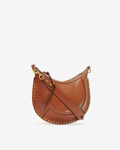 Naoko studded leather bag - Cognac - Woman - 9