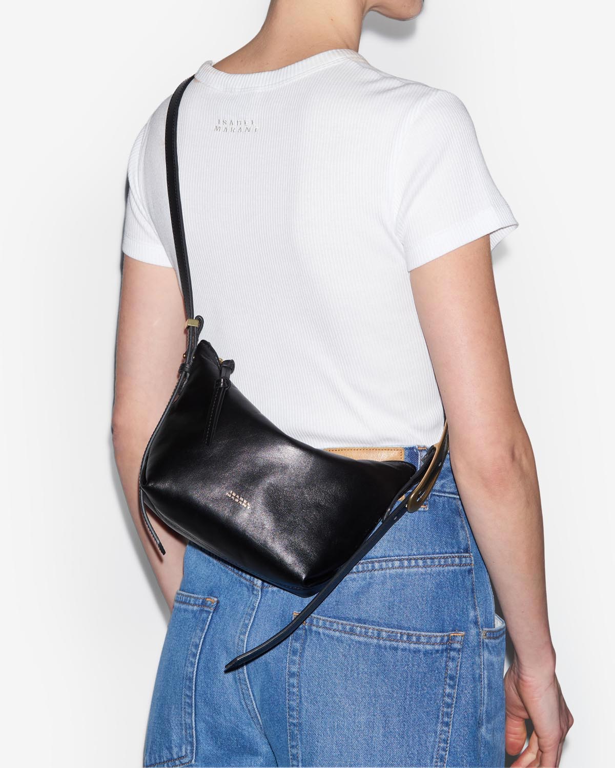 Leyden Mini bag Woman black | ISABEL MARANT Official online store