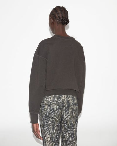 Shad 로고 스웻셔츠 - 검정으로 씻어낸 - Woman - 15