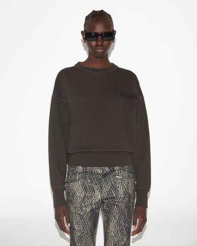 Shad 로고 스웻셔츠 - 검정으로 씻어낸 - Woman - 11