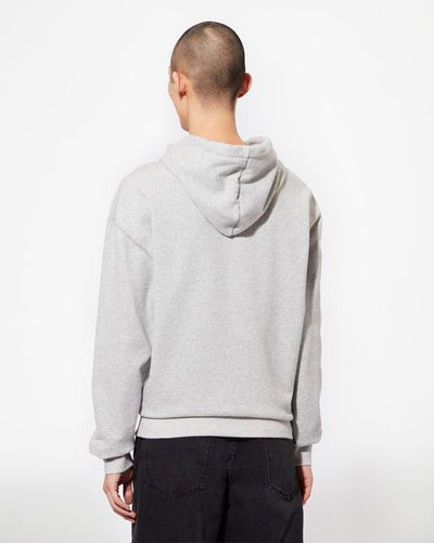 Marcello felpa con cappuccio e logo - Grigio - Man - 12