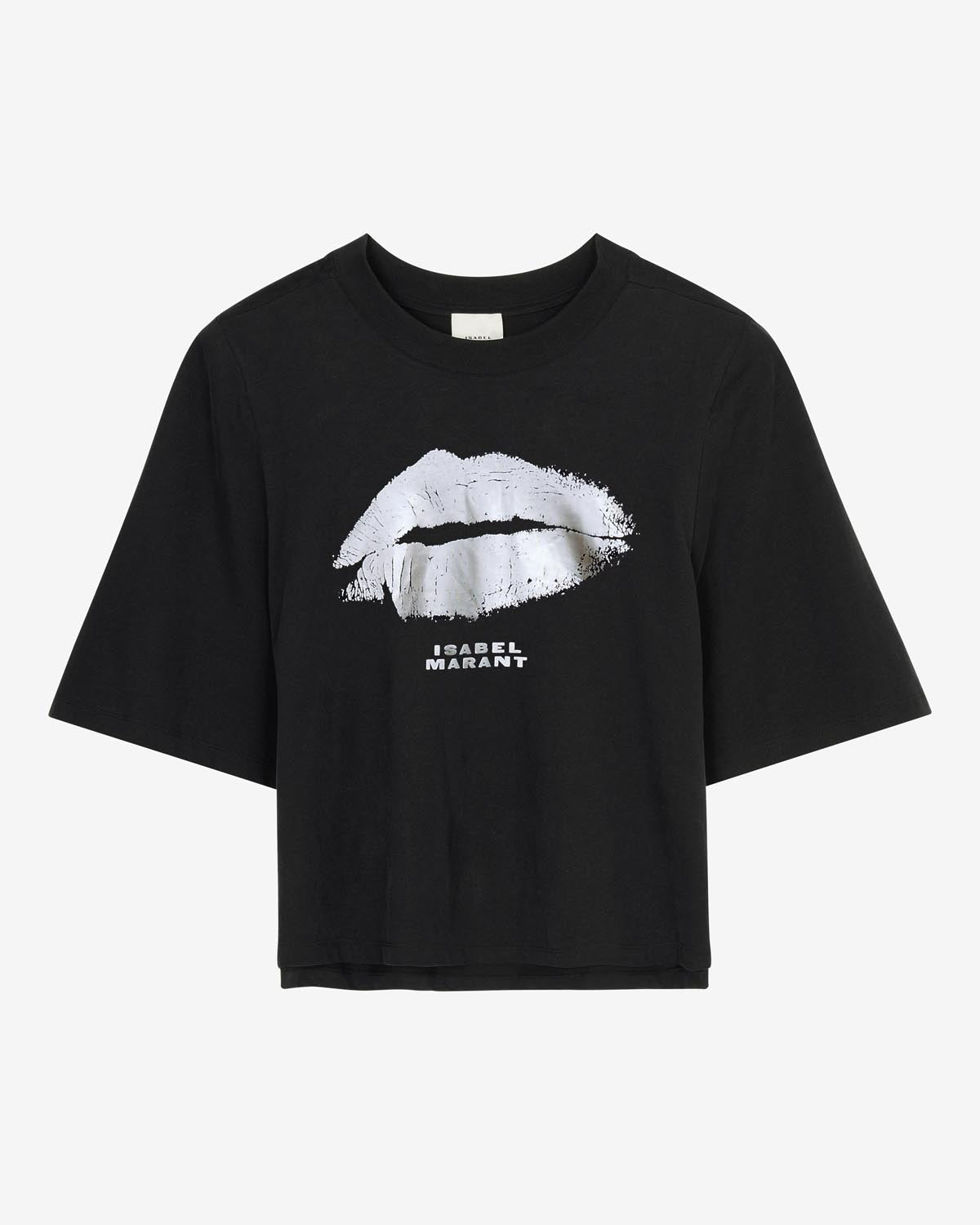 Ben コットン tシャツ Woman Black and silver 1