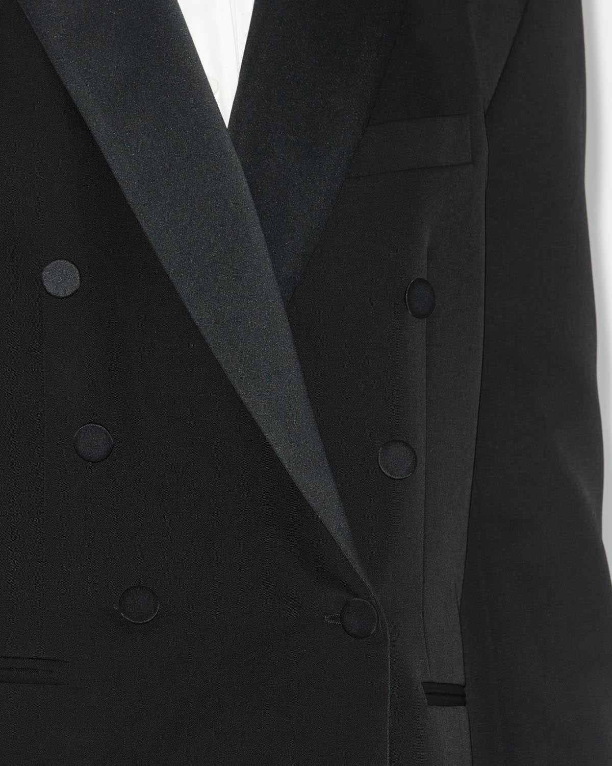 Peagan plain wool jacket - Black - Woman - 3