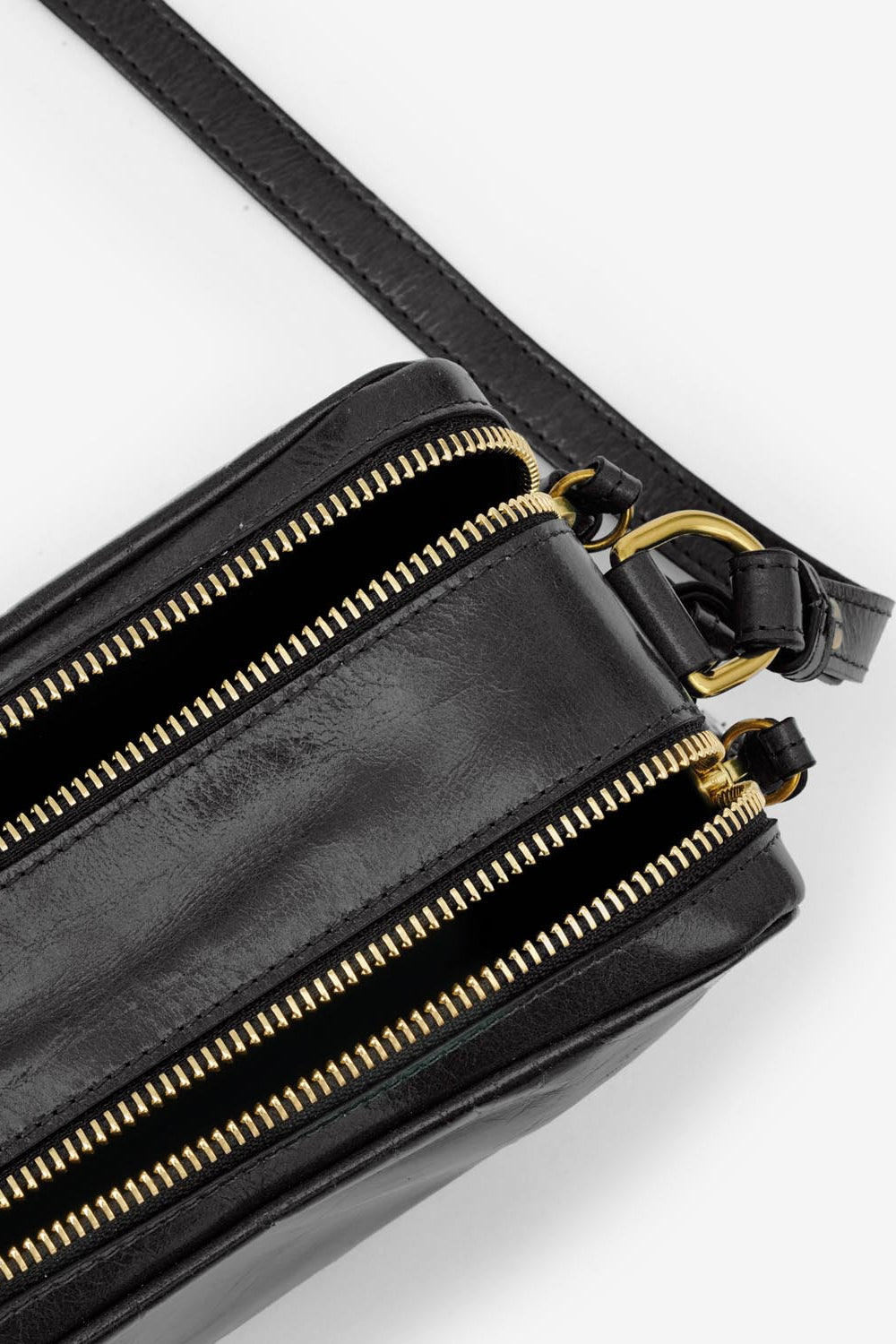 Sac en cuir wardy camera - Noir - Woman - 7